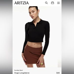 Aritzia Sunday Best Hugo long sleeve (S)